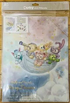 ディズニーシー20周年　ダッフィー　クリアホルダー3種