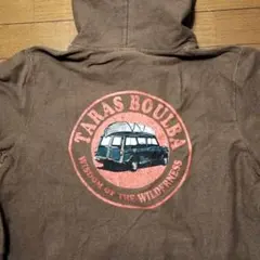 TARAS BOULBA 裏起毛ストレッチフードパーカー(車）M