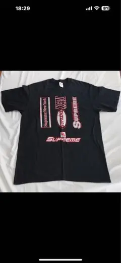 Supreme ブラックTシャツ Lサイズ