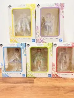 一番くじ 五等分の花嫁 幸せの結び 和装フィギュア 5体セット
