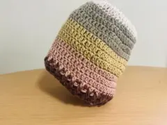 ニット帽　☆ハンドメイド☆