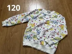 ポケモン トレーナー 120 長袖　トップス