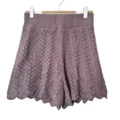 ニット ショートパンツ
