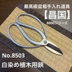 昌国 No.8103 白染新型芽摘鋏 盆栽道具 - メルカリ