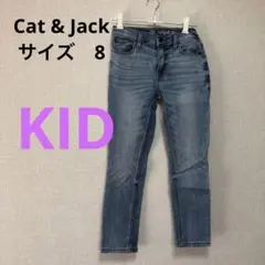 【Cat & Jack 】KID ライトブルー スリムフィットパンツ ストレッチ