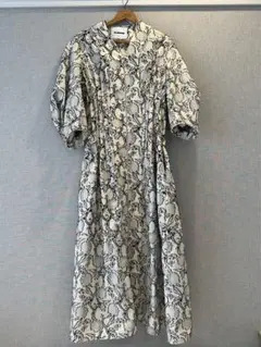 JIL SANDER ジルサンダー フラワージャカード ワンピースのサムネイル