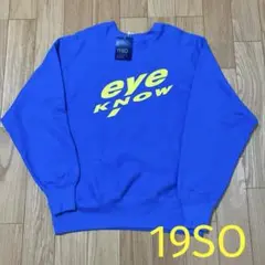 19SO EYE KNOW LOGO SWEAT
