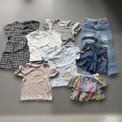 子供服120cm 女の子 夏服まとめ売り8点