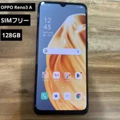 K1275 Y！モバイル SIMフリーOPPO Reno3A A0020P