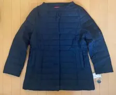 シマダジュンコ★ネイビー キルティング ジャケット