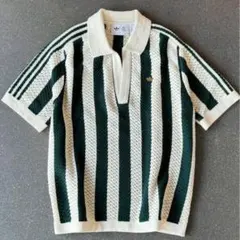 adidas CLOT PIQUE POLO グリーンナイト - メルカリ