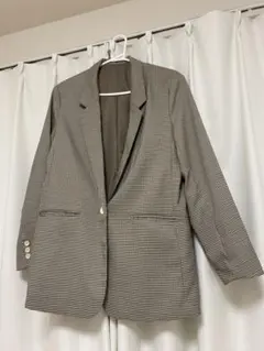 【未使用】VIS チェック柄 テーラードジャケット