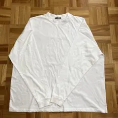 kutir ホワイト 長袖Tシャツ　ロンT 無地のサムネイル
