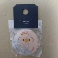 韓国 nyunyu スマホグリップ リング チャーリー・ブラウン グリッター