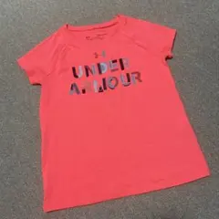 【超美品】UNDER ARMOUR ピンク Tシャツ YSM