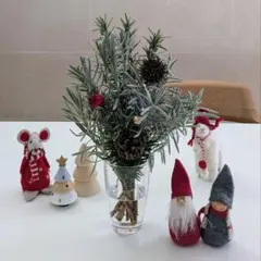 【数量限定】生けて楽しむクリスマススワッグ♪　ラベンダーリーフとローズマリー