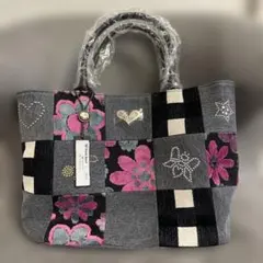 Think Bee! パッチワークトートバッグ No.A002539