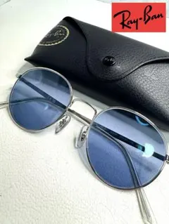 極美品】Ray Ban レイバン オーバル フルリム サングラス RB8014