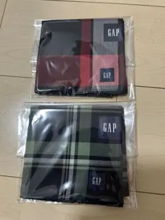 【新品】【早い者勝ち】GAP メンズ ハンカチ 2枚セット チェック柄