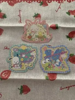 サンリオキャラクターズ シールクッキー3 ポチャッコ ケロッピ メル