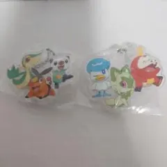 ポケモン 旅立ちの3匹アクリルスイング 6種バラ売り