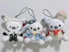 雪ミク ユキネ ぬいぐるみマスコット3体セット