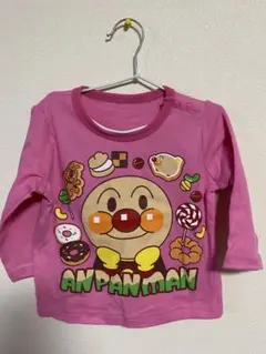 アンパンマン ピンク Tシャツ 80cm