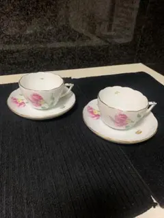 【ヘレンド】HEREND　バコニーの春　ピンクチューリップ　スーププレート ヘレンド】HEREND バコニーの春 ピンクチューリップ スーププレート