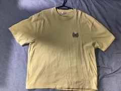 イエロー Tシャツ Mサイズ デザインあり