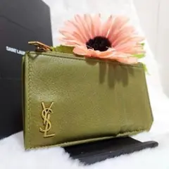 ✨極美品　付属品完備✨サンローラン　フラグメントケース　小銭入れ　カサンドラ