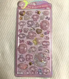 マイメロディ　ボンボンドロップシール　うるちゅるポップシール　マイメロ