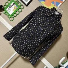 昭和レトロ capital ✤小さな果実柄✤ 長袖シャツ ヴィンテージ 古着