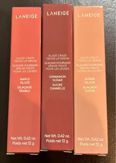 限定風】LANCOME イドル リップグロス4本＋赤ファーバッグセット