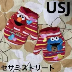 USJ ☆ セサミストリート ☆ エルモ ☆ クッキーモンスター ☆ 手袋