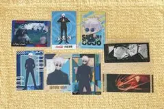 呪術廻戦 五条悟 まとめ売り フィルム風クリアしおり クリアカード 他