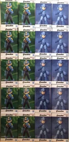 Grandista フィギュア ロックマンエグゼ ロックマン 2種20体セット