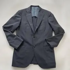 TOMORROWLAND チェック柄 ビジネススーツ TOMORROWLAND（トゥモローランド） セットアップ ウールシルクカシミヤ