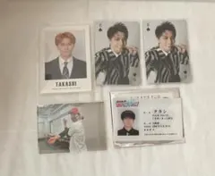 超特急　タカシ　生写真　トレカ　ステッカー　まとめ売り