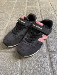new balance 996 スニーカー 黒/ピンク 19cm