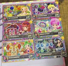 アイカツ　サイン入り　アクセサリー　６枚セット