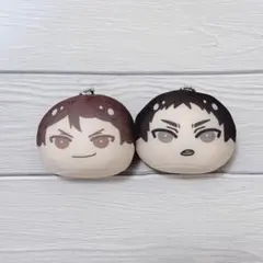 ハイキュー　おまんじゅうにぎにぎマスコット　及川　岩泉