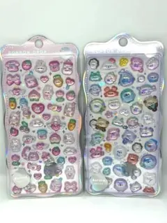 ボンボンドロップシール オーロラ 2枚セット 4-6