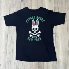 Psycho Bunny スカルウサギ Tシャツ ブラック - メルカリ