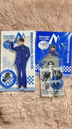 Snow Man渡辺翔太 アクスタ・ミラーステッカー・クリアステッカーセット