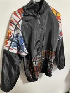 ELEEJE ブルゾン 総柄　ナイロンジャケット　ブラックフライデーセール