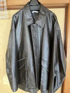 ARTIFICIAL GRAIN MILITARY BLOUSON