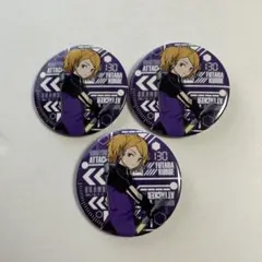 ワールドトリガー 缶バッジコレクション 黒江双葉 3点セット