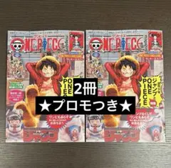 ONE PIECE magazineワンピースマガジン ルフィ プロモ付き2冊