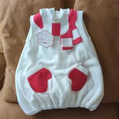 新品未使用)ふわふわロンパース 80cm！定価3278円！インスタ映え◎！