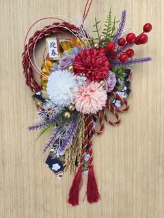 NO.382しめ縄 しめ縄リース お正月飾り　　しめ飾り 2026